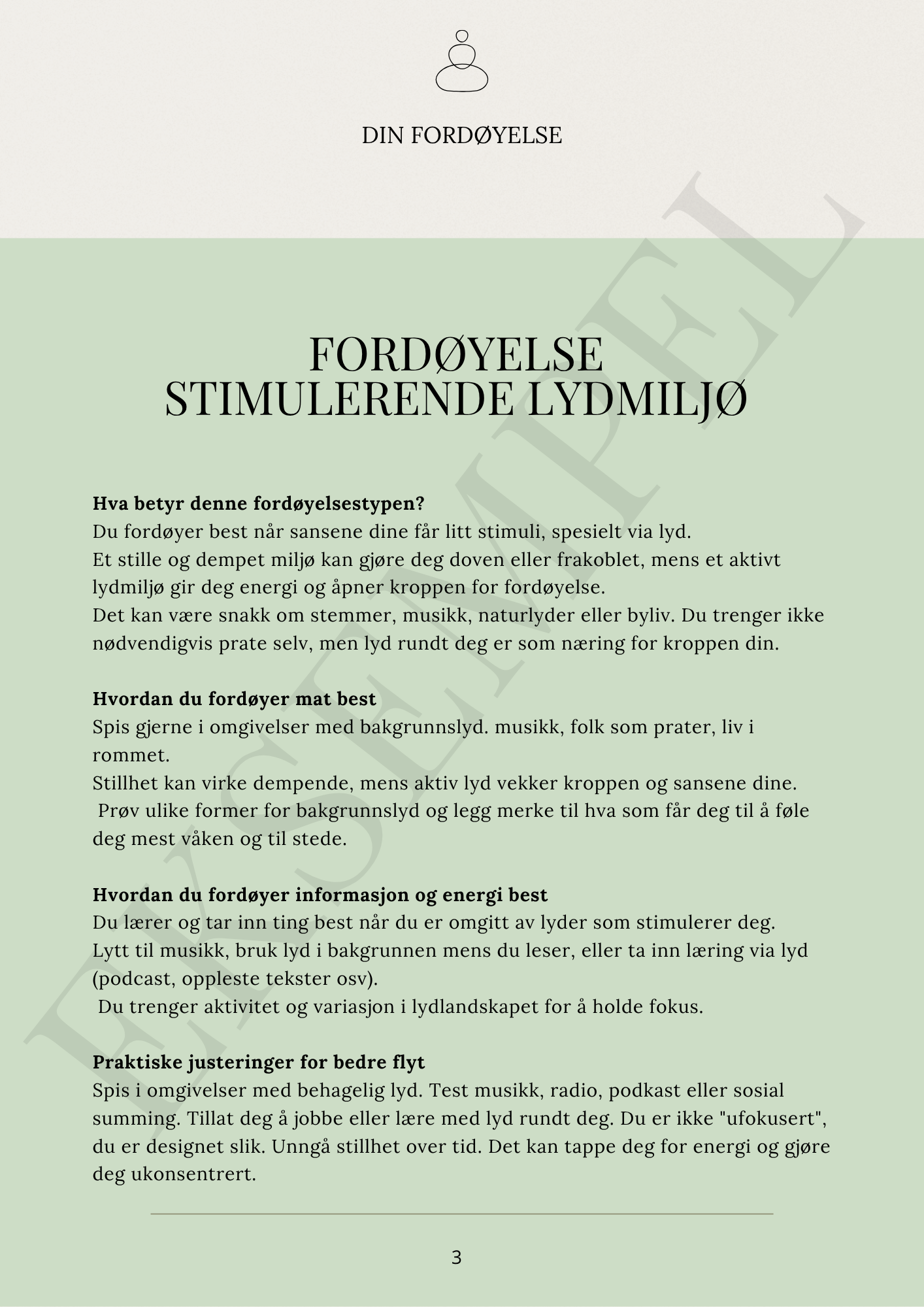 Human Design skriftlig analyse