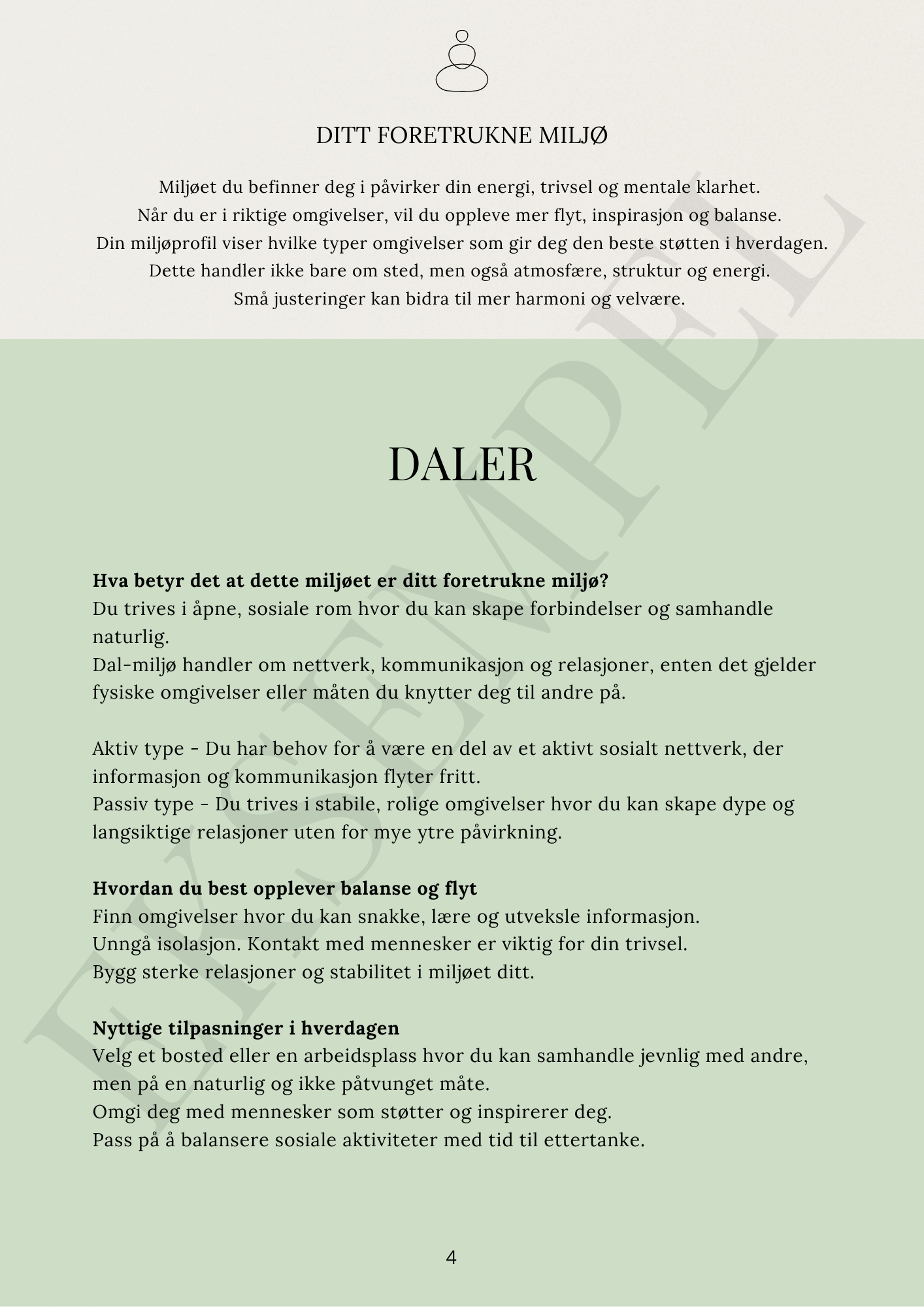Human Design skriftlig analyse
